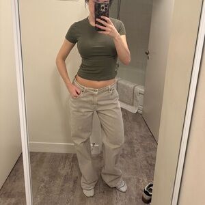 Abercrombie Low Rise Baggy Jean